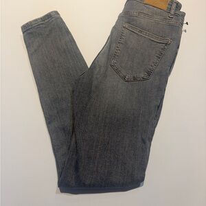 Zara Light Gray Denim Jeans